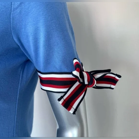 Tommy Hilfiger Women's Tie-Sleeve Scoop-Neck Dress - Picture 5 of 6